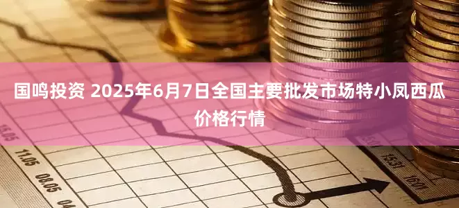 国鸣投资 2025年6月7日全国主要批发市场特小凤西瓜价格行情